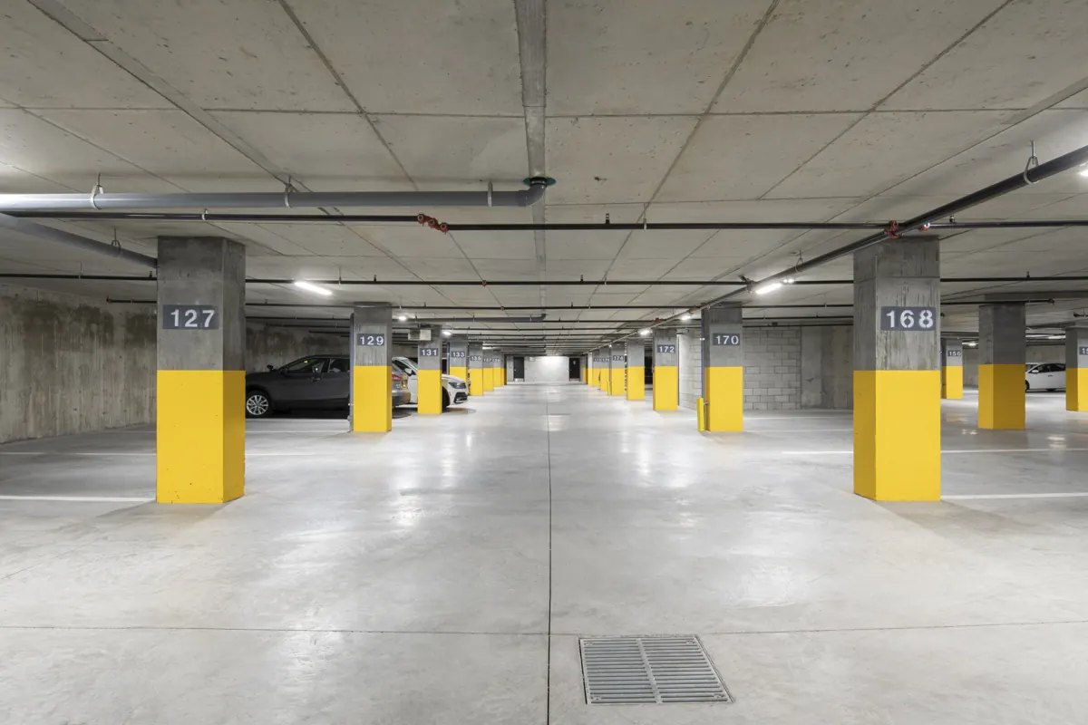 Le stationnement intérieur de Solaris