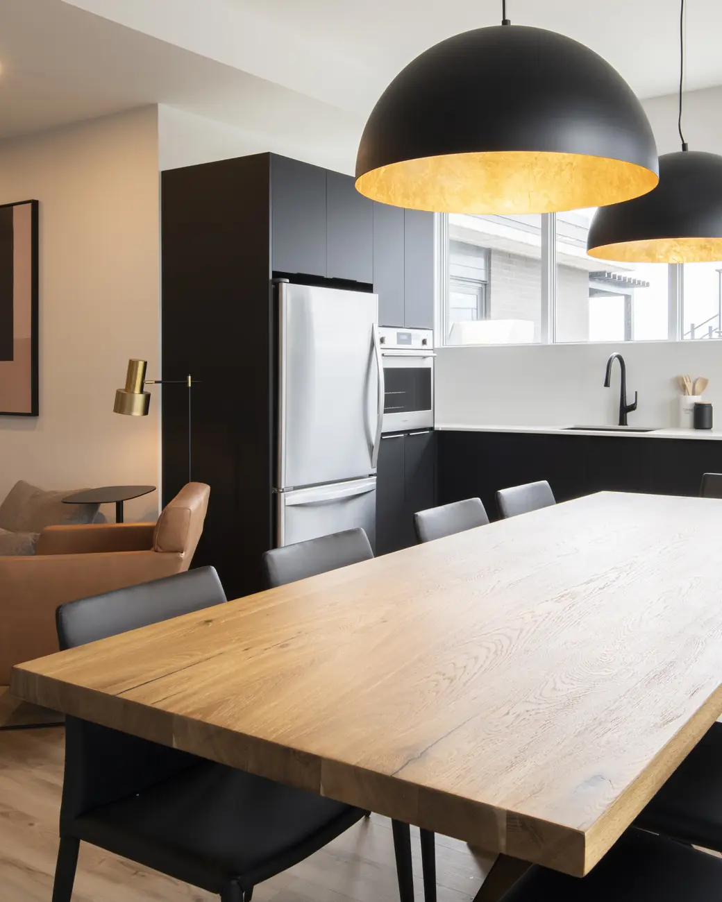 Cuisine partagée et grande table
